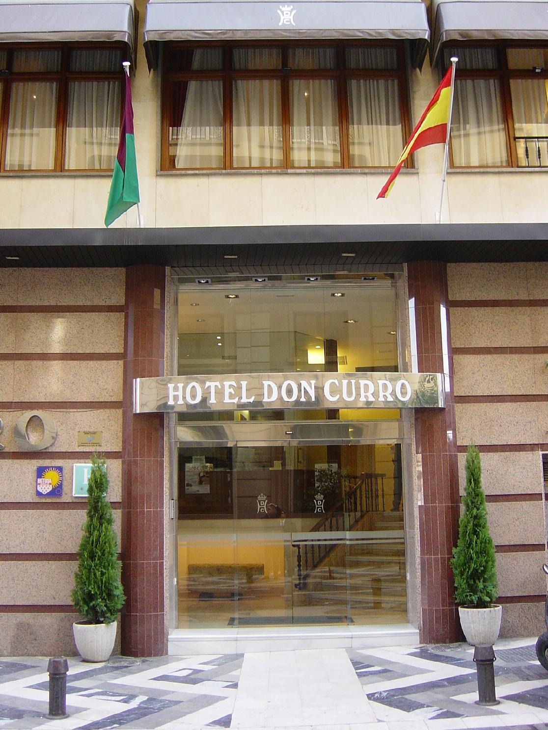 Hotel Don Curro Malaga Bagian luar foto